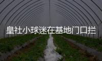 皇社小球迷在基地门口拦球员车时，拦到了前来告别的苏比门迪