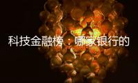 科技金融榜：哪家银行的“科技金融施工图”进度最快？