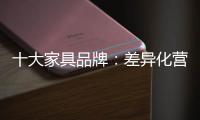十大家具品牌	：差异化营销 中小卖场夹缝生存