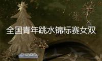 全国青年跳水锦标赛女双十米台：陕西组合崔家溪/王韵晗夺冠