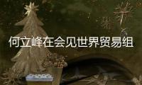 何立峰在会见世界贸易组织总干事伊维拉时指出
：中方坚定支持多边主义和自由贸易 支持世界贸易组织在全球经济治理中发挥更大作用