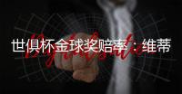 世俱杯金球奖赔率：维蒂尼亚超低赔率领跑，恩佐第4