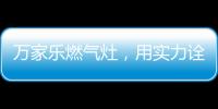 万家乐燃气灶
	，用实力诠释厨卫品牌还是国产的好