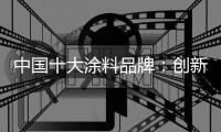 中国十大涂料品牌
：创新乃发展 运营需转变