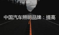 中国汽车照明品牌	：提高综合素质 实现快速发展