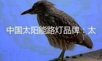 中国太阳能路灯品牌：太阳能路灯促进了城市路灯的创新