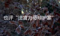 也评“法官为母辩护案”：刑事分案亟待优化