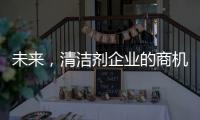未来
，清洁剂企业的商机在实体店