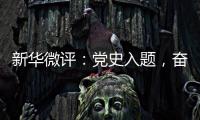 新华微评：党史入题
，奋斗作答