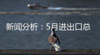 新闻分析
：5月进出口总值略有回调	，怎么看？
