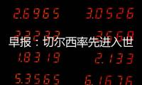 早报
：切尔西率先进入世俱杯决赛