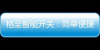 格至智能开关
：简单便捷的商业智能照明解决方案