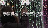 泰信机械：父亲节┃父爱如山
，温暖若风