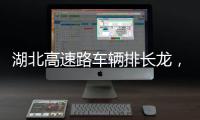 湖北高速路车辆排长龙，工作人员沿途送食物