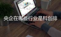 央企在哪些行业是科创排头兵�？