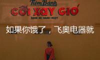 如果你饿了，飞奥电器就煮碗面给你吃!