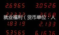 就业福利（货币单位
：人民币）