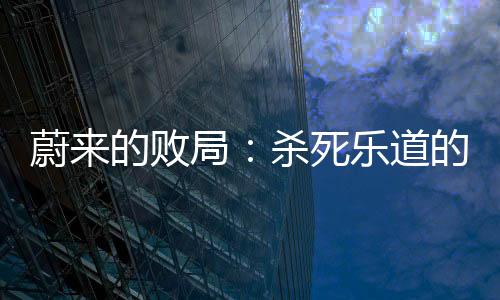 定价陷阱乐道L60定价20.69万起