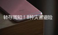 转存周知�！8种灾害避险自救指南