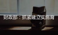 财政部：抓紧建立实施育儿补贴制度