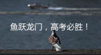 鱼跃龙门，高考必胜！