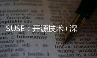 SUSE
：开源技术+深度服务组合是实现数字化创新的核心引擎