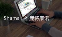 Shams
：雄鹿将康诺顿+2个次轮送至黄蜂换来米西奇