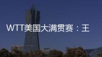 WTT美国大满贯赛：王楚钦/梁靖崑晋级男双四强