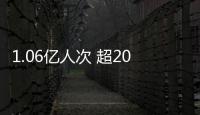 1.06亿人次 超2019年同期
！端午出游很“热”