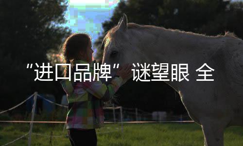 这是进口品牌集团的高端品牌