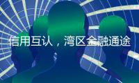 信用互认
，湾区金融通途更畅通